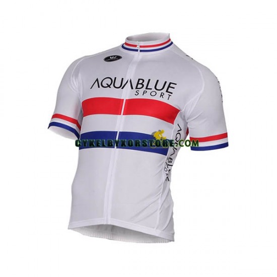 Herr Cykeltröjor och Bib Cykelshorts 2017 Aqua Blue Sport N001