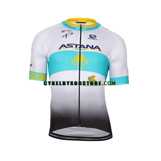 Herr Cykeltröjor och Bib Cykelshorts 2017 Astana Pro Team N002