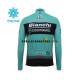 Herr Cykeltröjor Långärmad och Bib Cykeltights Vinter Thermal Fleece 2017 Bianchi Countervail N001