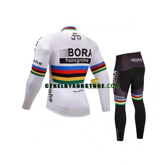 Barn Cykeltröjor Långärmad och Cykeltights 2017 Bora-Hansgrohe N002