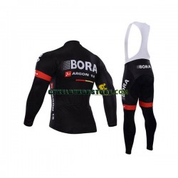Herr Cykeltröjor Långärmad och Bib Cykeltights 2017 Bora-Hansgrohe N003