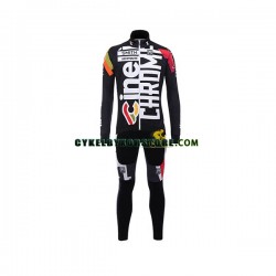 Herr Cykeltröjor Långärmad och Bib Cykeltights 2017 Cinelli Chrome N001