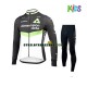 Barn Cykeltröjor Långärmad och Cykeltights 2017 Dimension Data N001