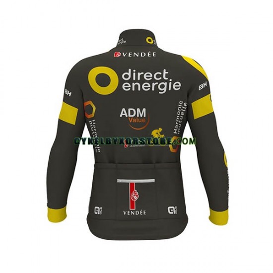 Herr Cykeltröjor Långärmad 2017 Direct Energie N001