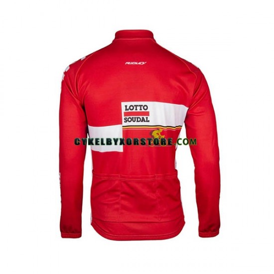 Herr Cykeltröjor Långärmad 2017 Lotto Soudal N001