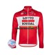 Herr Cykeltröjor Vinter Thermal Fleece 2017 Lotto Soudal N001