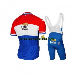 Herr Cykeltröjor och Bib Cykelshorts 2017 LottoNL-Jumbo N001