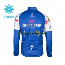 Herr Cykeltröjor Vinter Thermal Fleece 2017 Quick-Step Floors N001