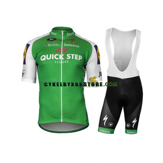 Herr Cykeltröjor och Bib Cykelshorts 2017 Quick-Step Floors N002