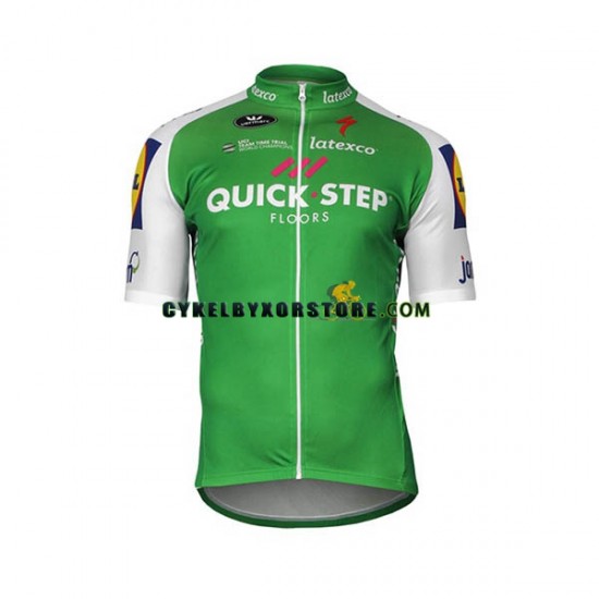 Herr Cykeltröjor och Bib Cykelshorts 2017 Quick-Step Floors N002