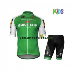 Barn Cykeltröjor och Cykelshorts 2017 Quick-Step Floors N002