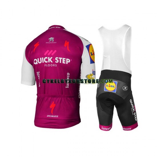 Herr Cykeltröjor och Bib Cykelshorts 2017 Quick-Step Floors N003