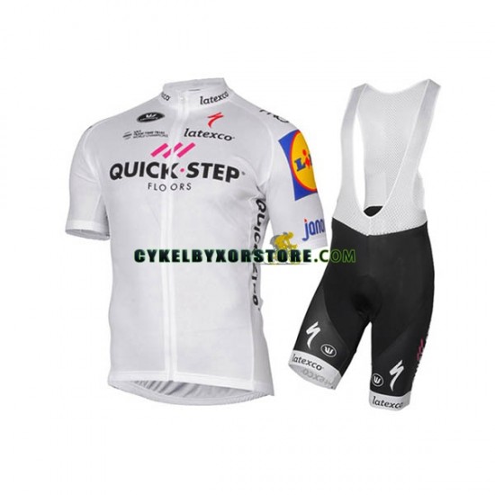 Herr Cykeltröjor och Bib Cykelshorts 2017 Quick-Step Floors N005