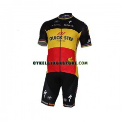 Herr Cykeltröjor och Bib Cykelshorts 2017 Quick-Step Floors N006