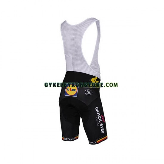 Herr Cykeltröjor och Bib Cykelshorts 2017 Quick-Step Floors N006