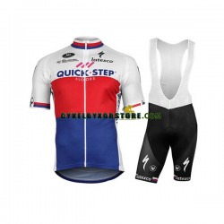 Herr Cykeltröjor och Bib Cykelshorts 2017 Quick-Step Floors N007