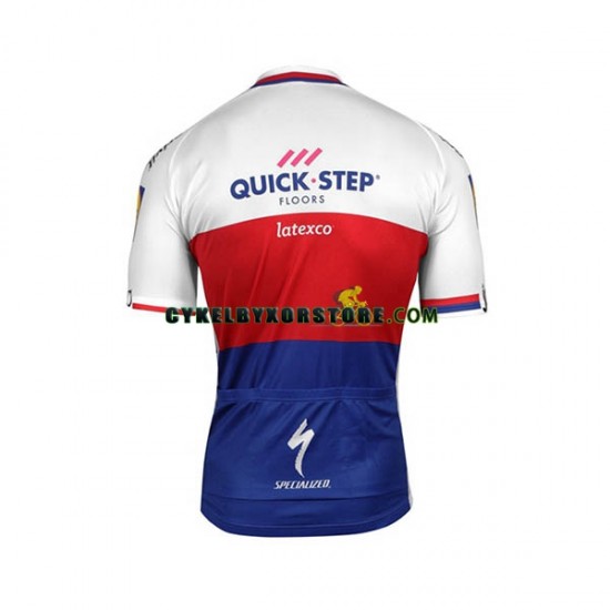 Herr Cykeltröjor och Bib Cykelshorts 2017 Quick-Step Floors N007