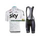 Herr Cykeltröjor och Bib Cykelshorts 2017 Team Sky N003