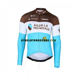 Herr Cykeltröjor Långärmad 2018 AG2R La Mondiale N002