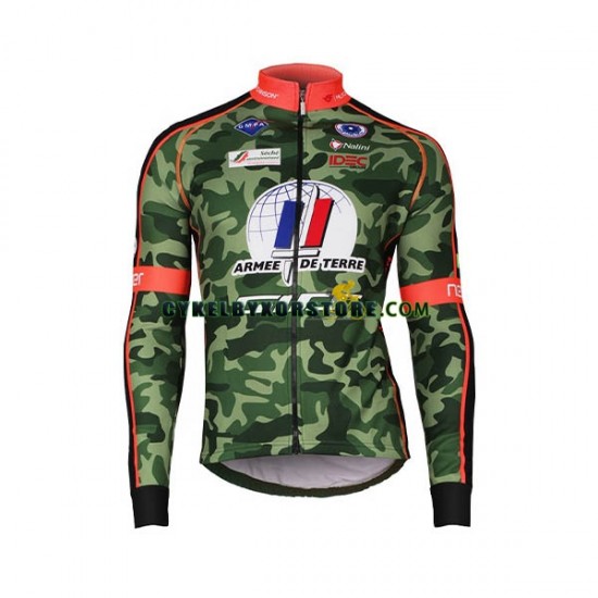 Herr Cykeltröjor Långärmad 2018 Armee De Terre N001