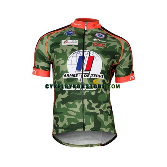 Herr Cykeltröjor Kortärmad 2018 Armee De Terre N001