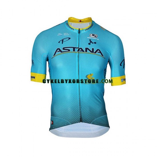 Herr Cykeltröjor Kortärmad 2018 Astana Pro Team N001