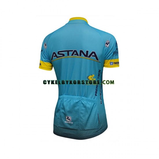 Dam Cykeltröjor Kortärmad 2018 Astana Pro Team N001