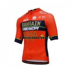 Herr Cykeltröjor Kortärmad 2018 Bahrain Merida N001
