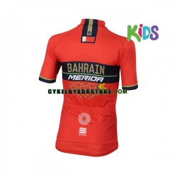 Barn Cykeltröjor Kortärmad 2018 Bahrain Merida N001