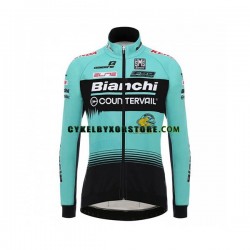 Herr Cykeltröjor Långärmad 2018 Bianchi Countervail N001