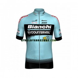 Herr Cykeltröjor Kortärmad 2018 Bianchi Countervail N001