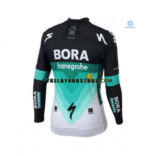 Herr Cykeltröjor Vinter Thermal Fleece 2018 Bora Hansgrohe N001