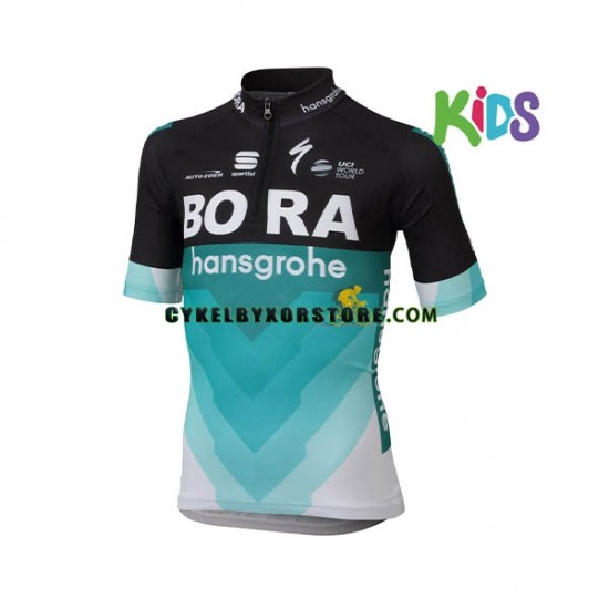 Barn Cykeltröjor Kortärmad 2018 Bora-Hansgrohe N001