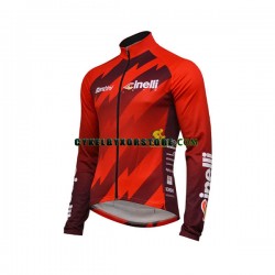 Herr Cykeltröjor Långärmad 2018 Cinelli Chrome N001