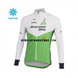 Herr Cykeltröjor Vinter Thermal Fleece 2018 Dimension Data N001