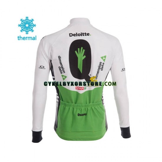 Herr Cykeltröjor Vinter Thermal Fleece 2018 Dimension Data N001