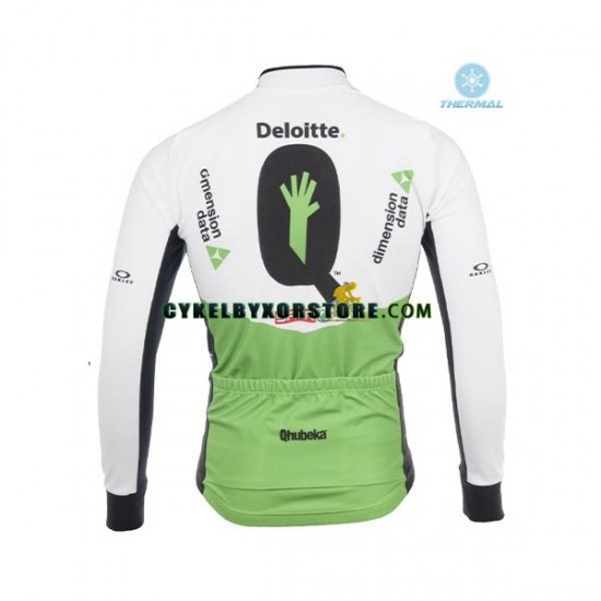 Dam Cykeltröjor Vinter Thermal Fleece 2018 Dimension Data N001
