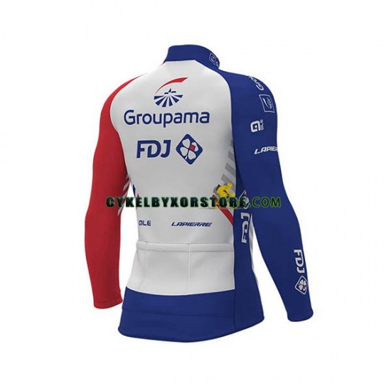 Herr Cykeltröjor Långärmad 2018 FDJ N001