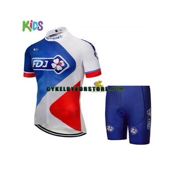 Herr Cykeltröjor och Cykelshorts 2018 FDJ N003