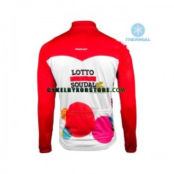 Herr Cykeltröjor Vinter Thermal Fleece 2018 Lotto Soudal N001