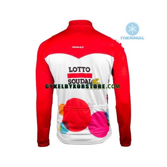 Herr Cykeltröjor Vinter Thermal Fleece 2018 Lotto Soudal N001