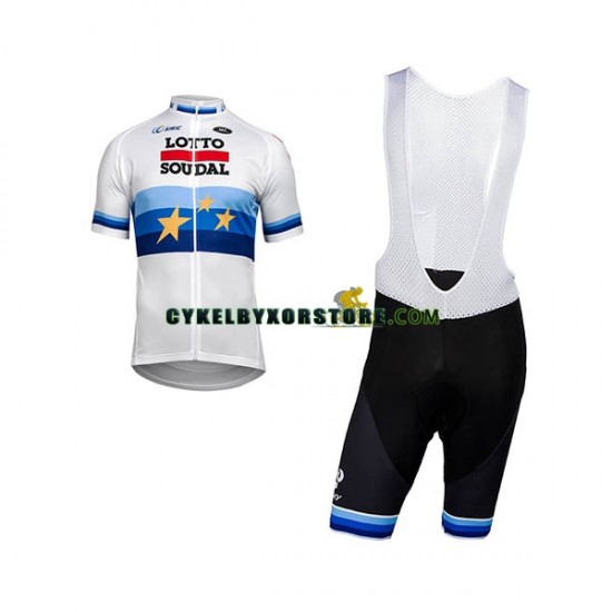Herr Cykeltröjor och Bib Cykelshorts 2018 Lotto Soudal N005