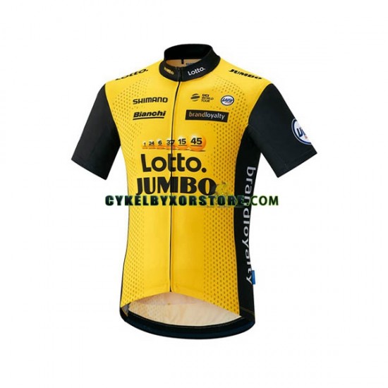 Herr Cykeltröjor Kortärmad 2018 LottoNL-Jumbo N001