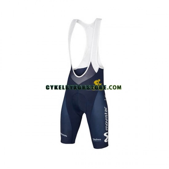 Herr Bib Cykelshorts 2018 Movistar Team N001