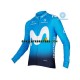 Herr Cykeltröjor Vinter Thermal Fleece 2018 Movistar Team N001