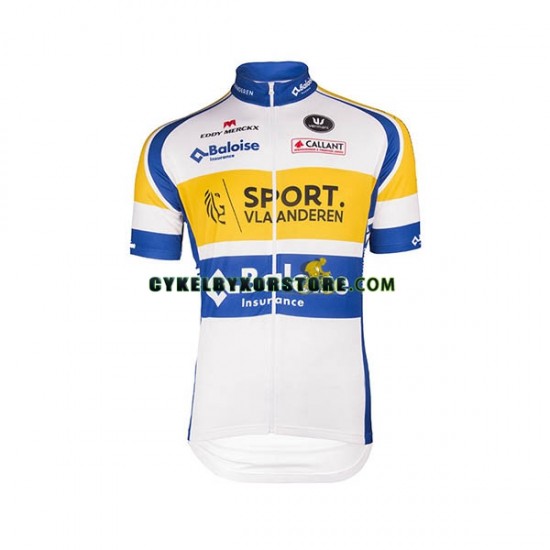 Herr Cykeltröjor Kortärmad 2018 Sport Vlaanderen-Baloise N001