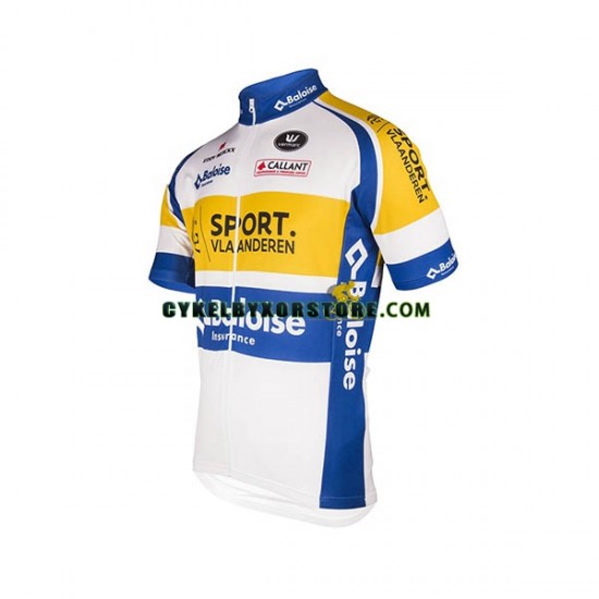 Herr Cykeltröjor Kortärmad 2018 Sport Vlaanderen-Baloise N001