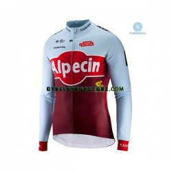 Herr Cykeltröjor Vinter Thermal Fleece 2018 Team Katusha Alpecin N001