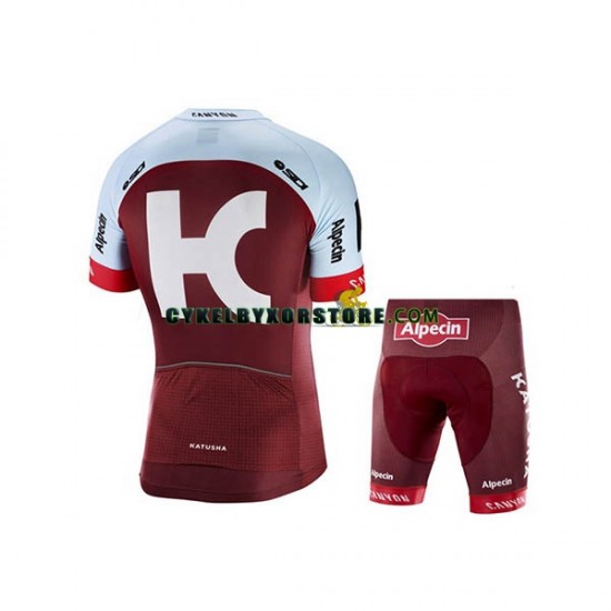 Herr Cykeltröjor och Cykelshorts 2018 Team Katusha Alpecin N001