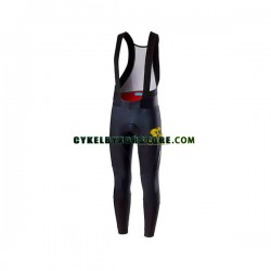 Herr Långa cykelbyxor med hängslen 2018 Team Sky N001